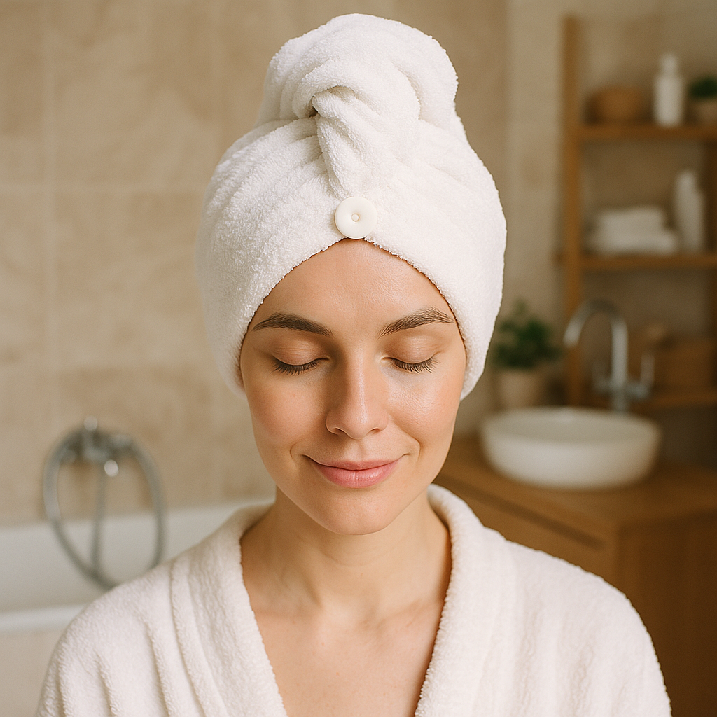 Spugnocchia – I turbanti in spugna per capelli (che ti asciugano senza fare scenate)