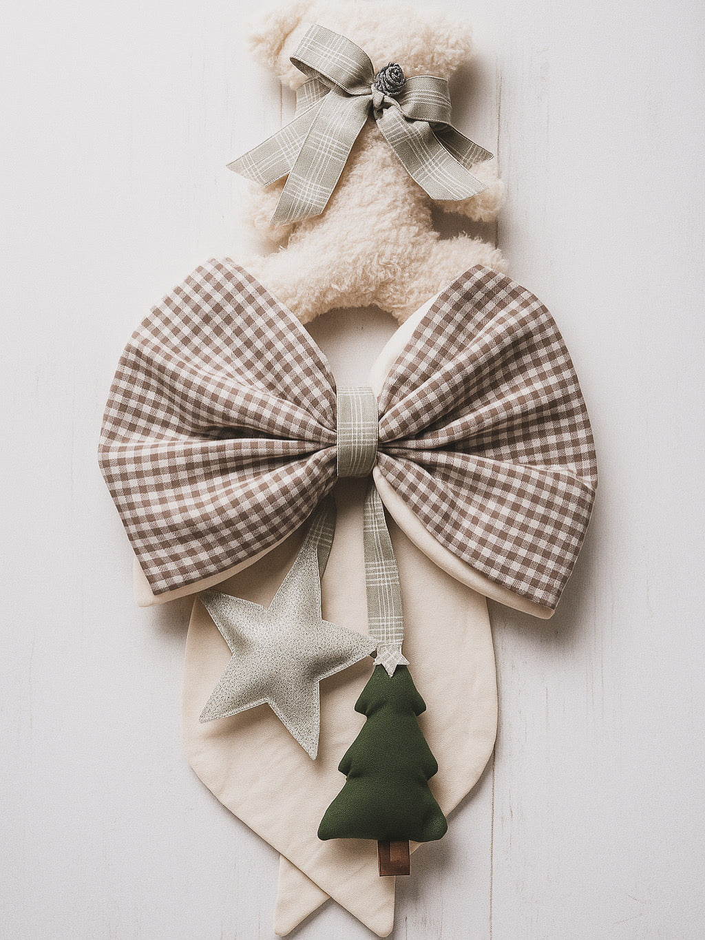 Fiocco Decorativo "Cozy" | Decorazione Porta/Parete Fatto a Mano