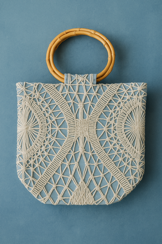 Borsa con manici bamboo "Gilda" – La numero 1