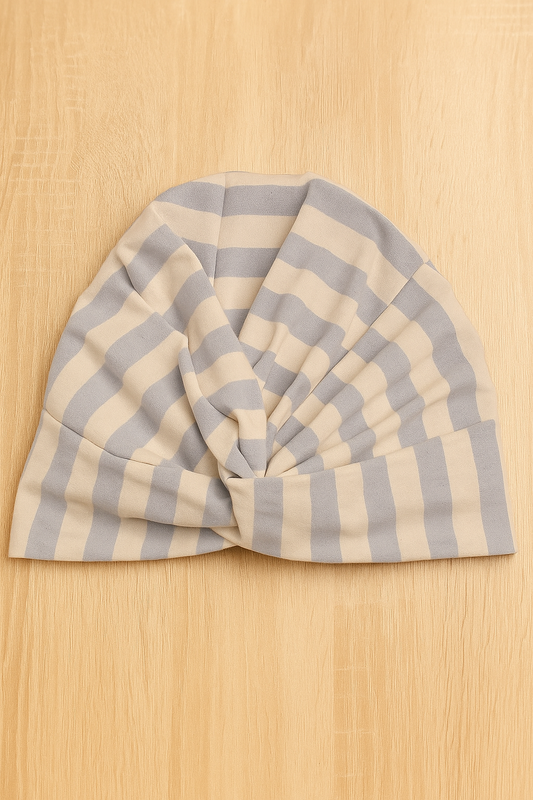 Capoccione – Turban en coton | Couvre-chef tendance pour femme, doux et chic