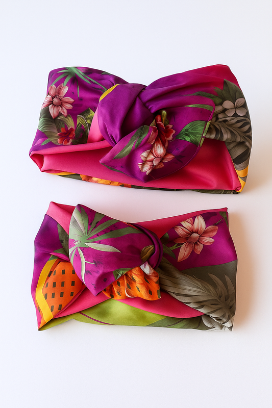 fascia modellabile fucsia mamma e figlia