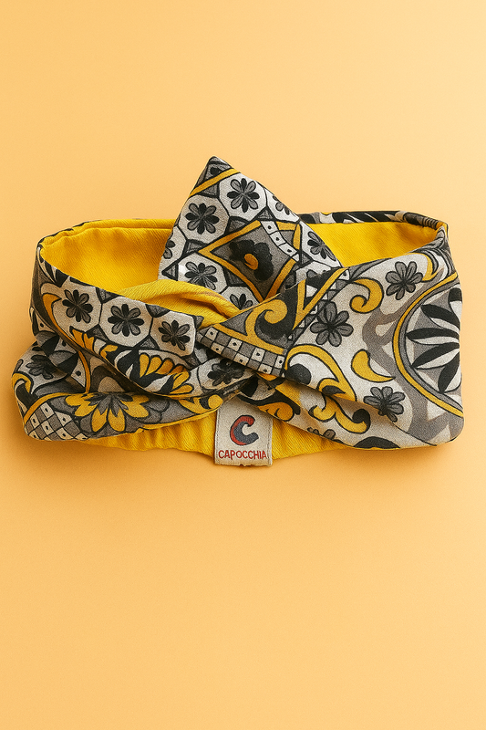 Fascia turbante modellabile Headband-Mezza Capocchia Teste Calde