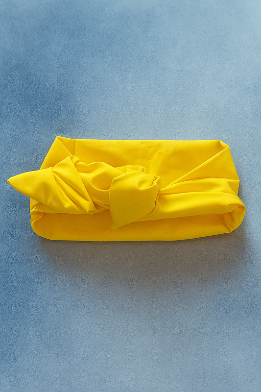 Fascia turbante modellabile headband -Mezza Capocchia Sole